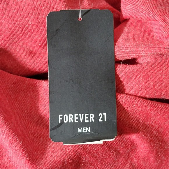 21 Men National Taco Day Mens Small Forever 21 Red T-Shirt‎ NWT - Picture 5 of 7